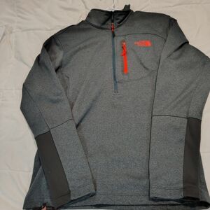 The North Face Men's Charcoal and Black Performance Jacket